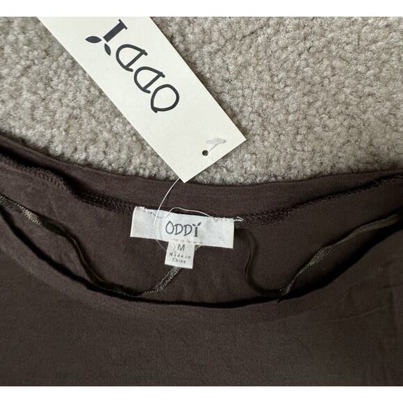 Oddy & Active USA Long Sleeve Top w Lace Size Medium New Bundle Of 2 Tops - Picture 3 of 10